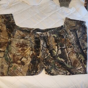 Realtree Wrangler Tan and Black Camouflage Jeans 36 By 30